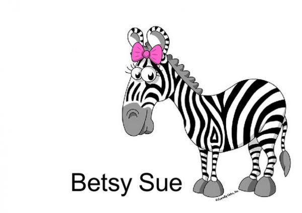 832-FF Zebra, Female