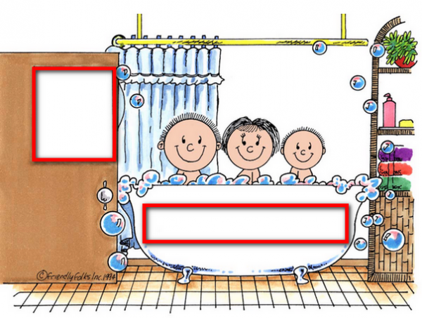 015-FF Tub Time with 1 Child - Personalization - Suggestions