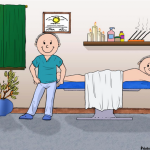 606-FF Massage Therapist, Male, Male Client
