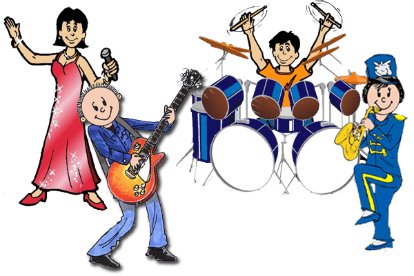 Music & Marching Band Personalized Cartoon Caricature Gifts